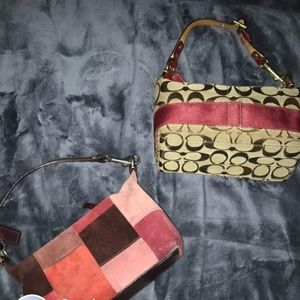2 coach purses